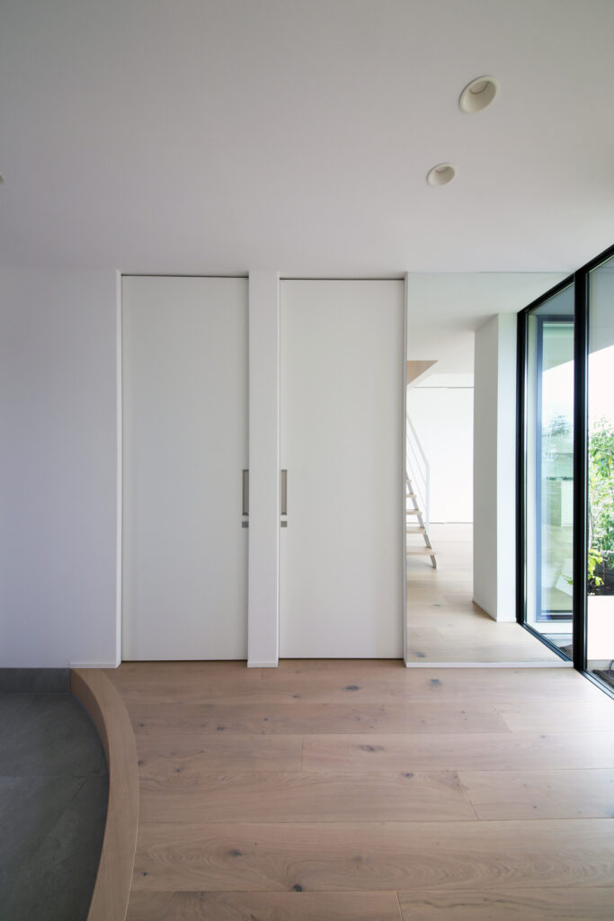 庭とリビングのつながり